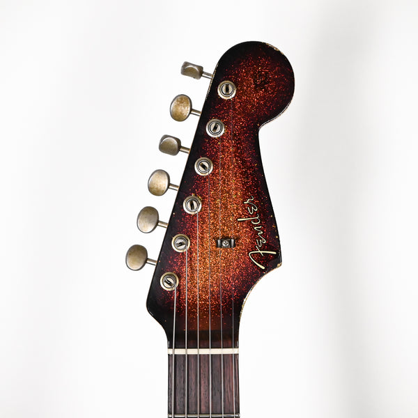 Fender Custom Shop Limited Edition 1960 Stratocaster Relic- 3 Tone Sunburst Sparkle 2025 (CZ589562)