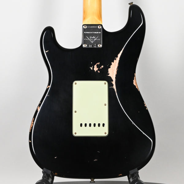 Fender Custom Shop Limited Edition 1960 Stratocaster Relic- Black 2025 (CZ584832)