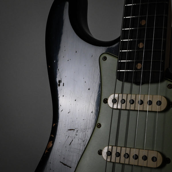 Fender Custom Shop Limited Edition 1960 Stratocaster Relic- Black 2025 (CZ584832)
