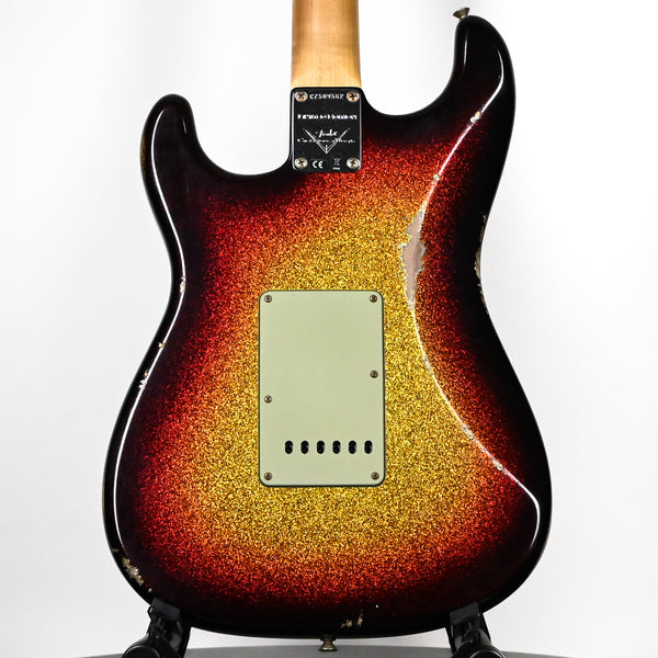 Fender Custom Shop Limited Edition 1960 Stratocaster Relic- 3 Tone Sunburst Sparkle 2025 (CZ589562)
