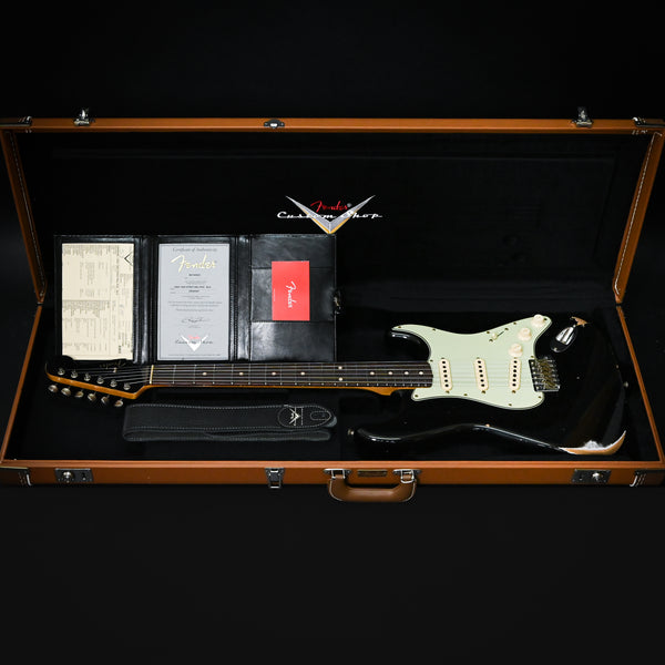 Fender Custom Shop Limited Edition 1960 Stratocaster Relic- Black 2025 (CZ580981)