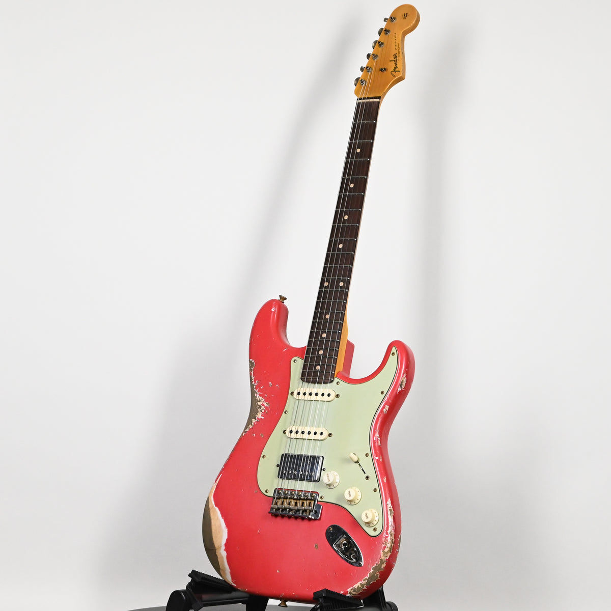 Fender Custom Shop '62 Stratocaster HSS w/ Ash Body, Heavy Relic- Fiesta Red 2026 (R150342)
