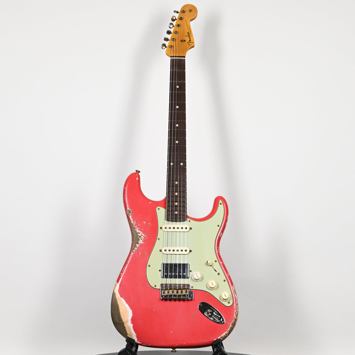 Fender Custom Shop '62 Stratocaster HSS w/ Ash Body, Heavy Relic- Fiesta Red 2026 (R150342)
