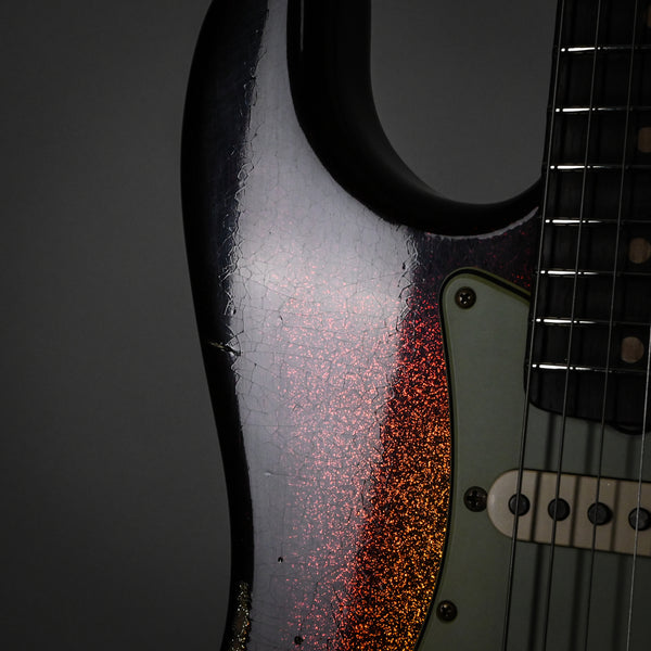 Fender Custom Shop Limited Edition 1960 Stratocaster Relic- 3 Tone Sunburst Sparkle 2025 (CZ589562)