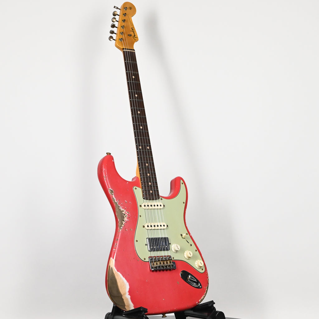 Fender Custom Shop '62 Stratocaster HSS w/ Ash Body, Heavy Relic- Fiesta Red 2026 (R150342)