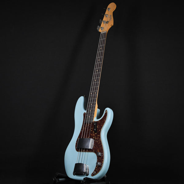 2023 Fender Custom Shop '63 P Bass Journeyman Relic Rosewood Aged Daphne Blue 2023 (CZ574278)