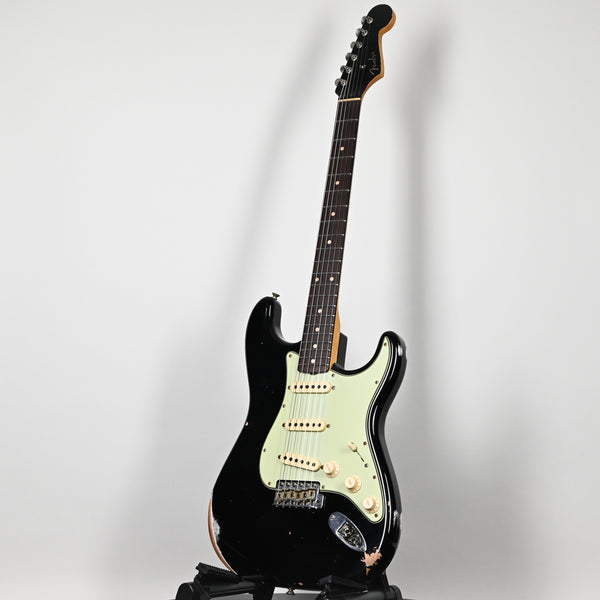 Fender Custom Shop Limited Edition 1960 Stratocaster Relic- Black 2025 (CZ580981)