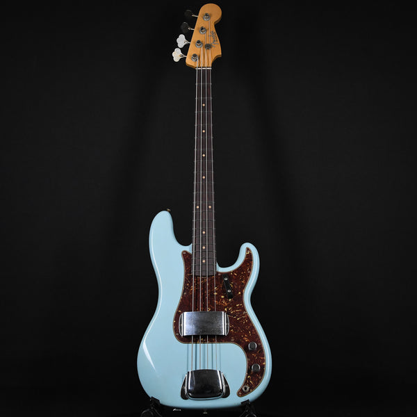 2023 Fender Custom Shop '63 P Bass Journeyman Relic Rosewood Aged Daphne Blue 2023 (CZ574278)