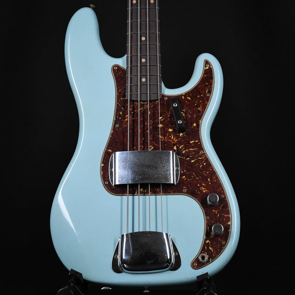 2023 Fender Custom Shop '63 P Bass Journeyman Relic Rosewood Aged Daphne Blue 2023 (CZ574278)