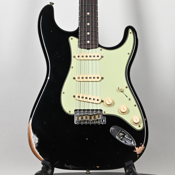 Fender Custom Shop Limited Edition 1960 Stratocaster Relic- Black 2025 (CZ580981)