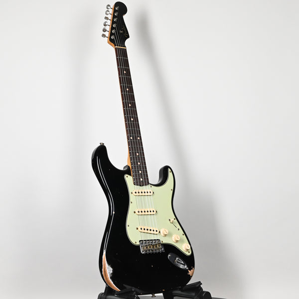 Fender Custom Shop Limited Edition 1960 Stratocaster Relic- Black 2025 (CZ580981)