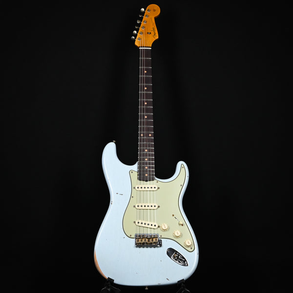 Fender Custom Shop Limited Edition Fat '59 Stratocaster Relic- Faded Aged Sonic Blue 2024 (CZ579624)