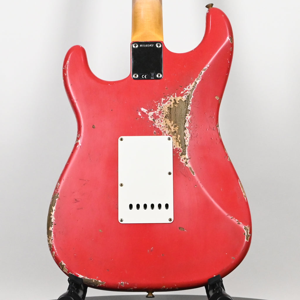 Fender Custom Shop '62 Stratocaster HSS w/ Ash Body, Heavy Relic- Fiesta Red 2026 (R150342)