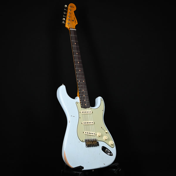 Fender Custom Shop Limited Edition Fat '59 Stratocaster Relic- Faded Aged Sonic Blue 2024 (CZ579624)