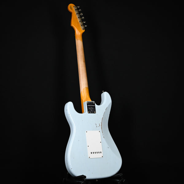 Fender Custom Shop Limited Edition Fat '59 Stratocaster Relic- Faded Aged Sonic Blue 2024 (CZ579624)