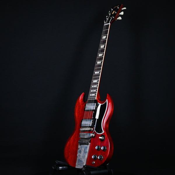 Gibson 1964 SG Standard With Maestro Vibrola Murphy Lab Ultra Light Aged Cherry Red (401744)