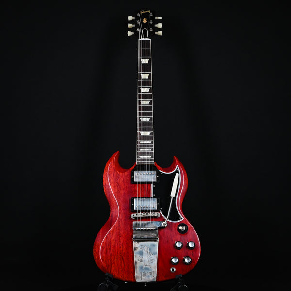 Gibson 1964 SG Standard With Maestro Vibrola Murphy Lab Ultra Light Aged Cherry Red (401744)