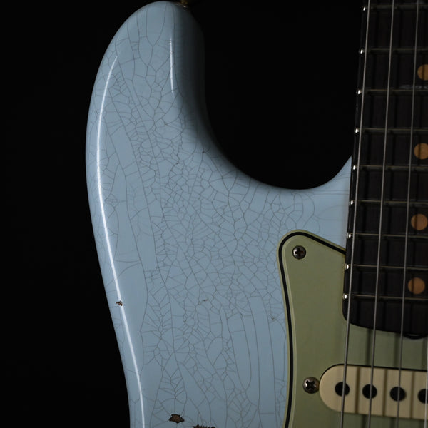 Fender Custom Shop Limited Edition Fat '59 Stratocaster Relic- Faded Aged Sonic Blue 2024 (CZ579624)