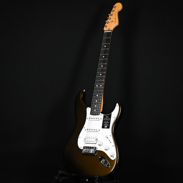 Fender American Ultra II Stratocaster HSS w/ Ebony Fingerboard- Texas Tea 2024 (US240033046) Used – B-Stock