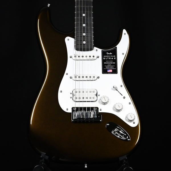 Fender American Ultra II Stratocaster HSS w/ Ebony Fingerboard- Texas Tea 2024 (US240033046) Used – B-Stock