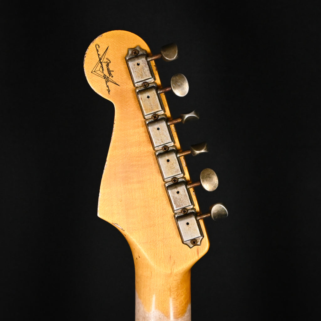 Fender Custom Shop '62 Stratocaster HSS w/ Ash Body, Heavy Relic- Vintage White 2026 (R150867)