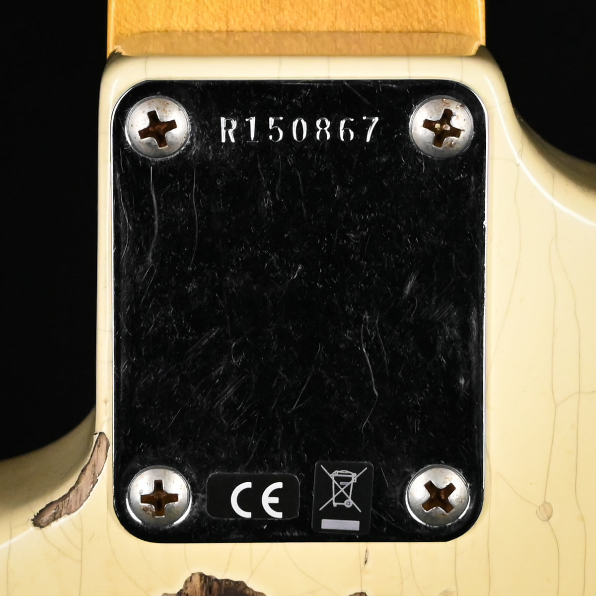 Fender Custom Shop '62 Stratocaster HSS w/ Ash Body, Heavy Relic- Vintage White 2026 (R150867)