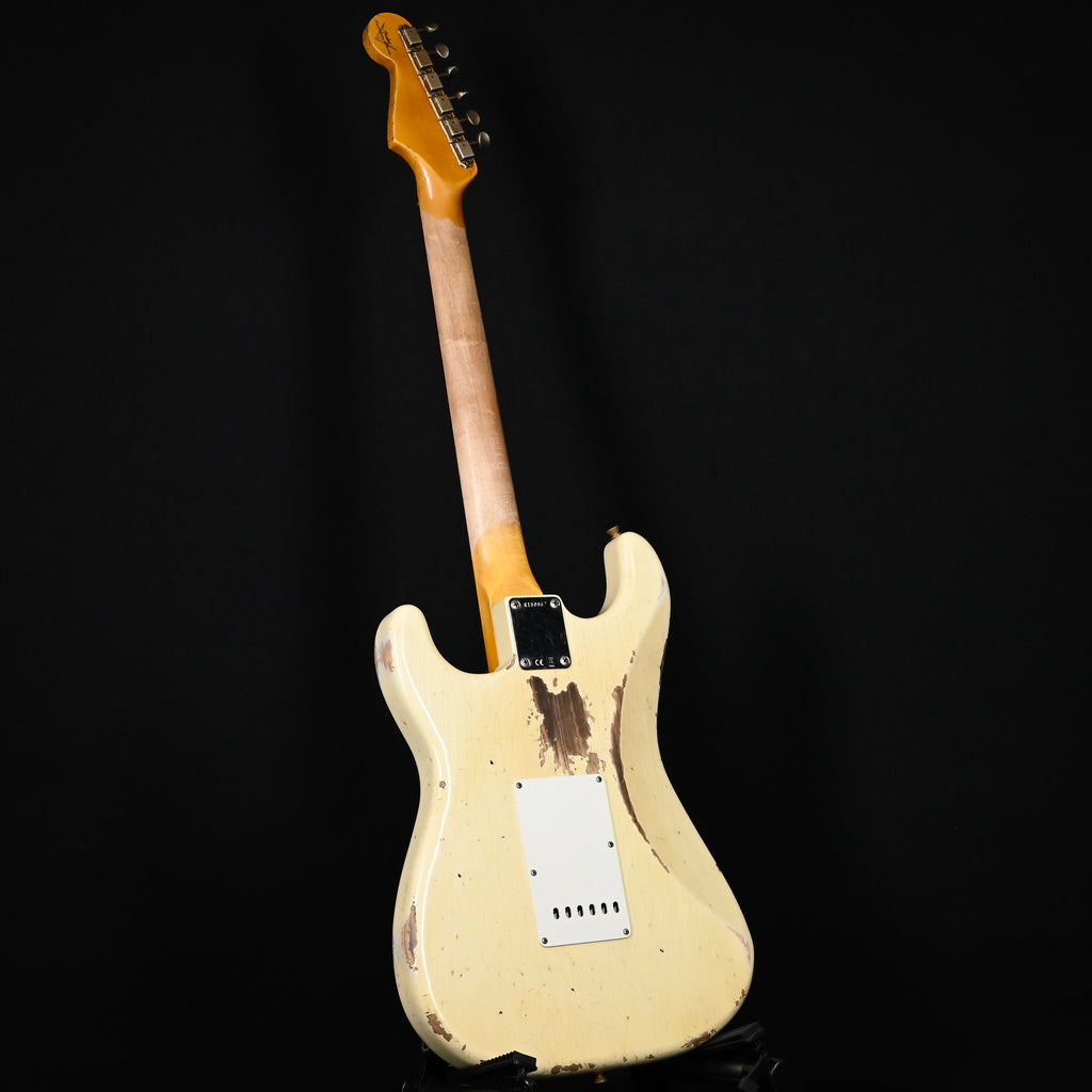 Fender Custom Shop '62 Stratocaster HSS w/ Ash Body, Heavy Relic- Vintage White 2026 (R150867)