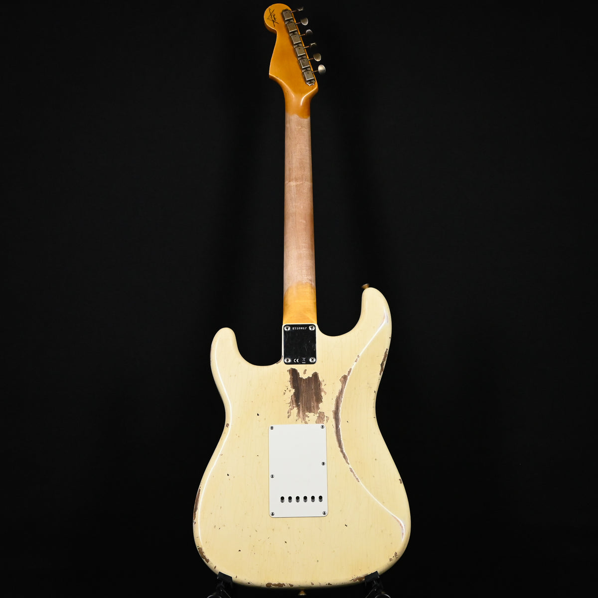Fender Custom Shop '62 Stratocaster HSS w/ Ash Body, Heavy Relic- Vintage White 2026 (R150867)