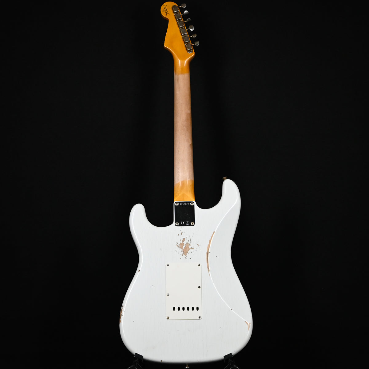 Fender Custom Shop '62 Stratocaster HSS w/ Ash Body, Relic- Olympic White 2026 (R152079)