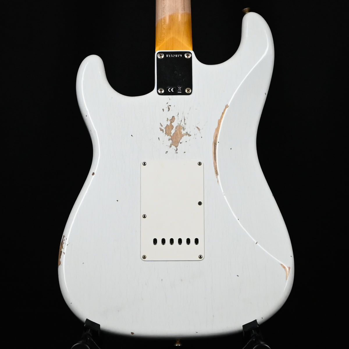 Fender Custom Shop '62 Stratocaster HSS w/ Ash Body, Relic- Olympic White 2026 (R152079)