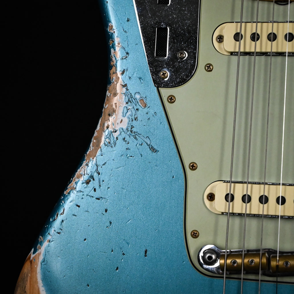 Fender Custom Shop '65 Jaguar w/ Painted Headcap Heavy Relic- Faded Ocean Turquoise 2026 (R150578)