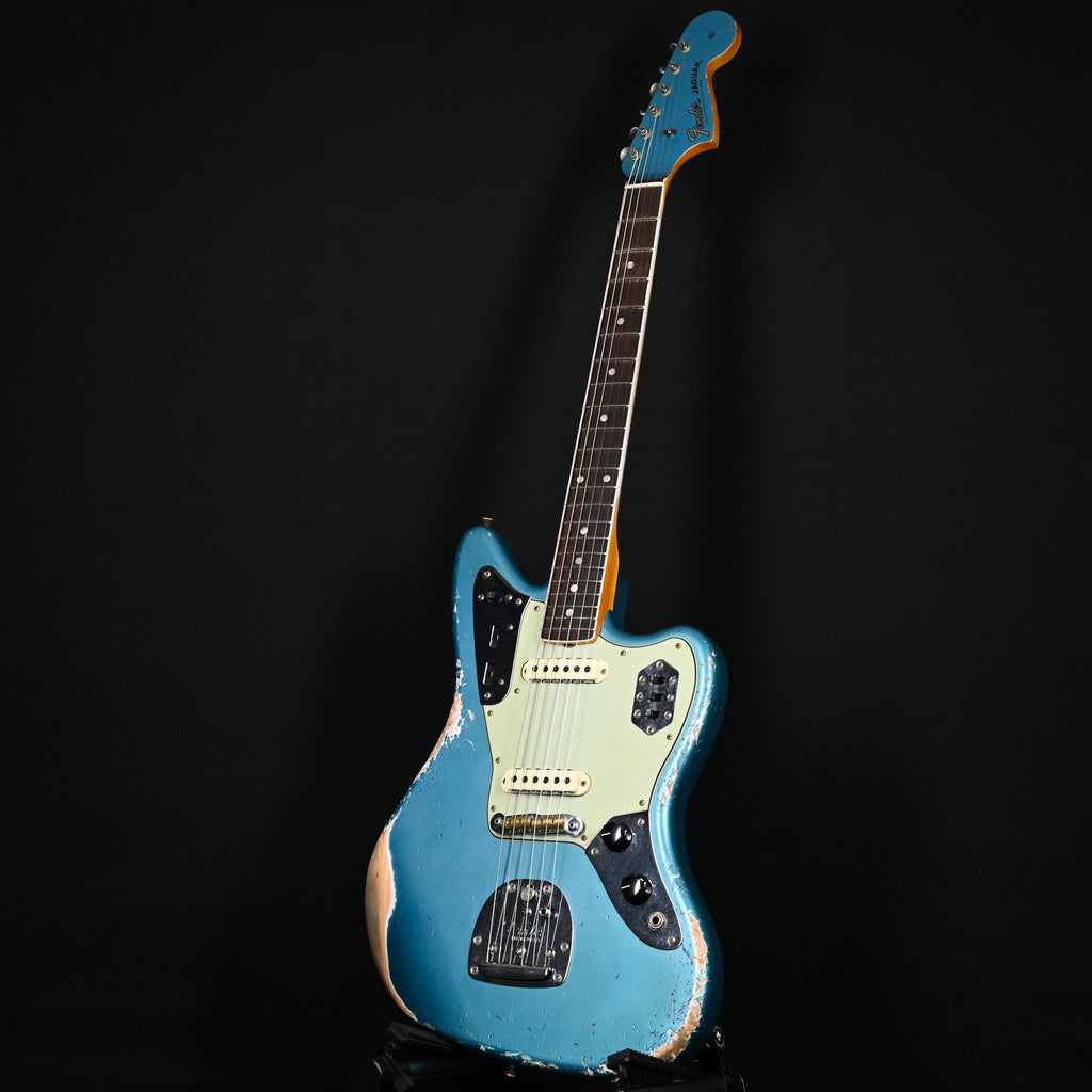 Fender Custom Shop '65 Jaguar w/ Painted Headcap Heavy Relic- Faded Ocean Turquoise 2026 (R150578)