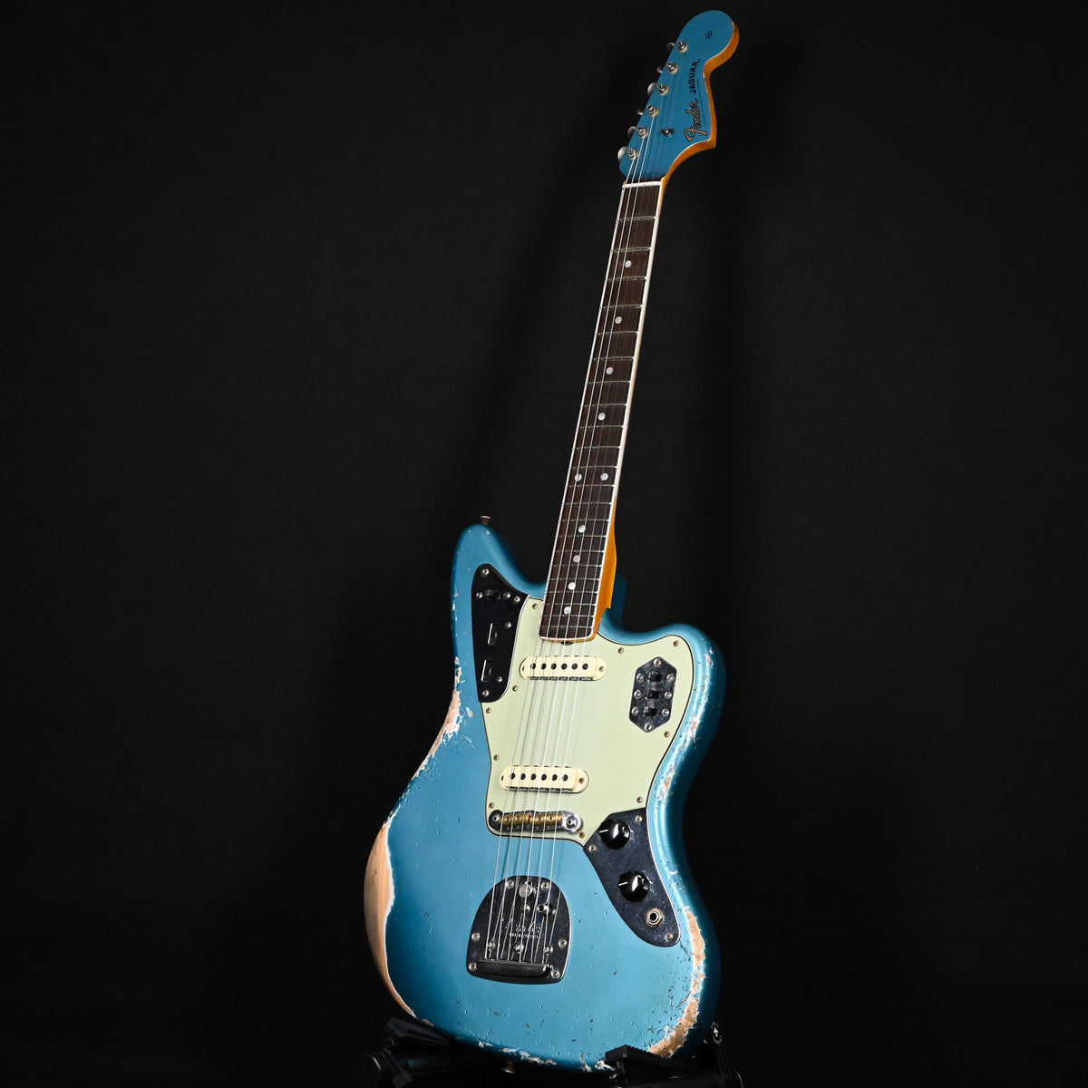 Fender Custom Shop '65 Jaguar w/ Painted Headcap Heavy Relic- Faded Ocean Turquoise 2026 (R150578)