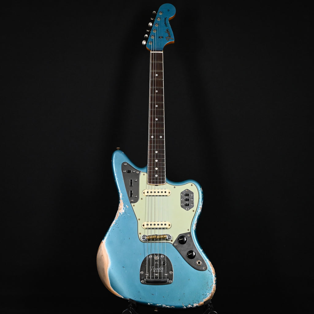 Fender Custom Shop '65 Jaguar w/ Painted Headcap Heavy Relic- Faded Ocean Turquoise 2026 (R150578)