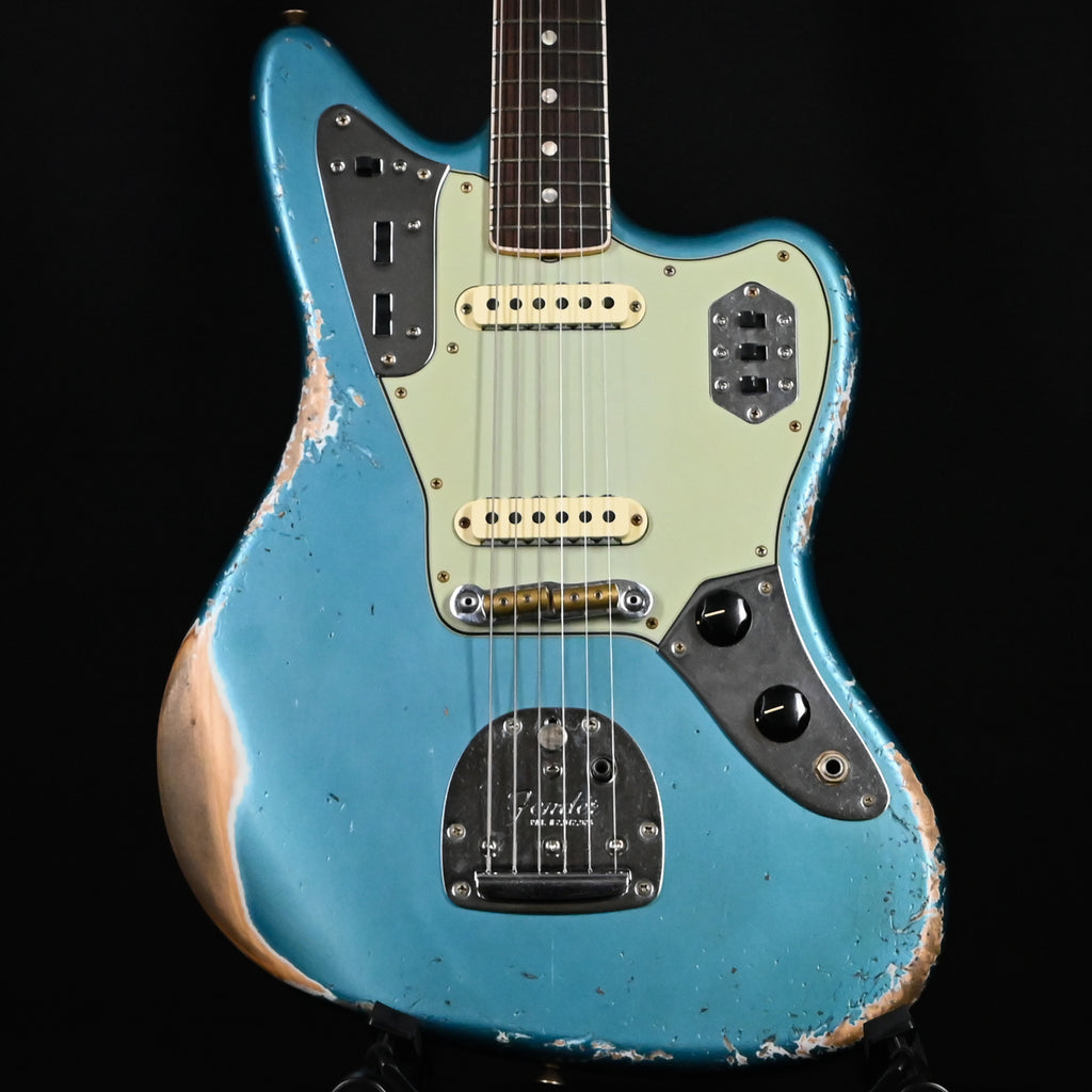 Fender Custom Shop '65 Jaguar w/ Painted Headcap Heavy Relic- Faded Ocean Turquoise 2026 (R150578)
