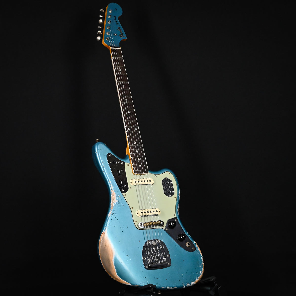 Fender Custom Shop '65 Jaguar w/ Painted Headcap Heavy Relic- Faded Ocean Turquoise 2026 (R150578)