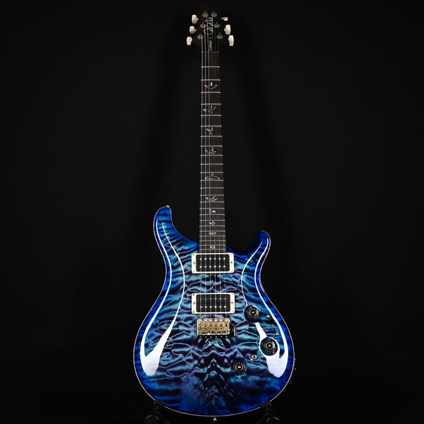 PRS Custom 24 Piezo Wood Library/10-Top Electric Guitar- Violet Blue Burst 2024 (0379751)