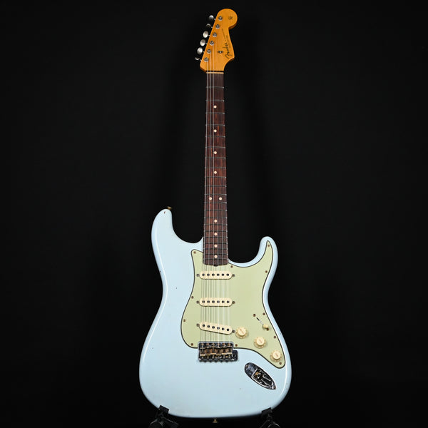 Fender Custom Shop Limited Edition '63 Stratocaster Journeyman- Aged Sonic Blue 2024 (CZ579826)