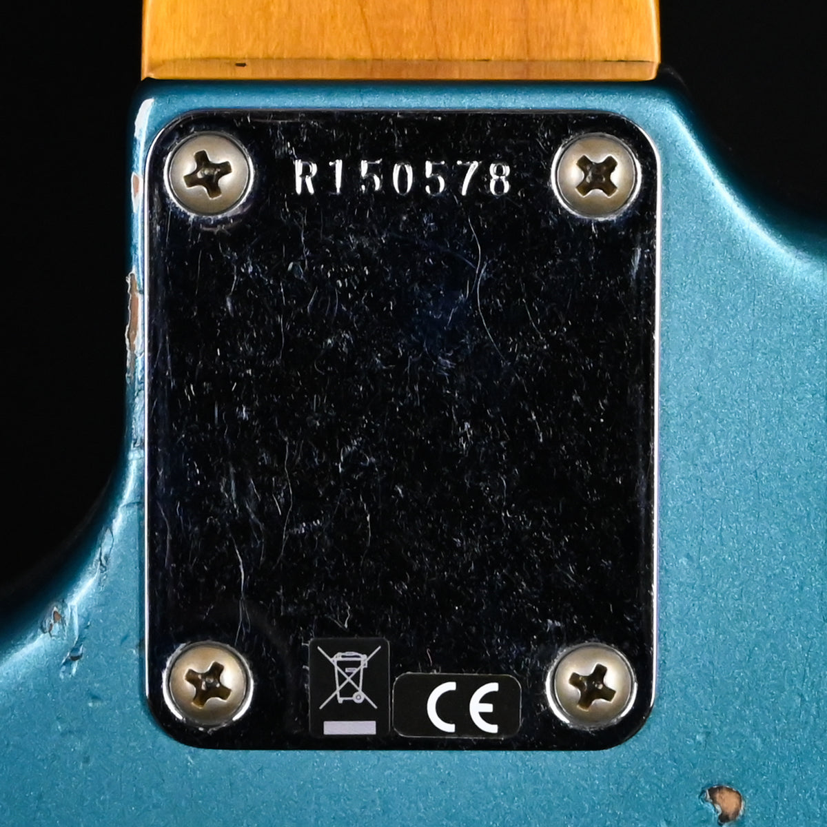 Fender Custom Shop '65 Jaguar w/ Painted Headcap Heavy Relic- Faded Ocean Turquoise 2026 (R150578)