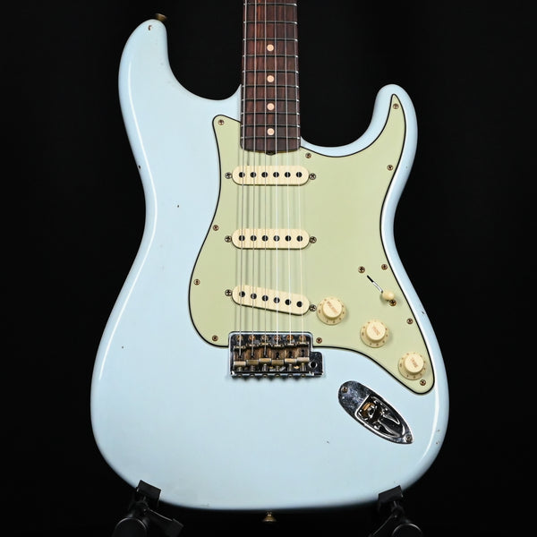 Fender Custom Shop Limited Edition '63 Stratocaster Journeyman- Aged Sonic Blue 2024 (CZ579826)