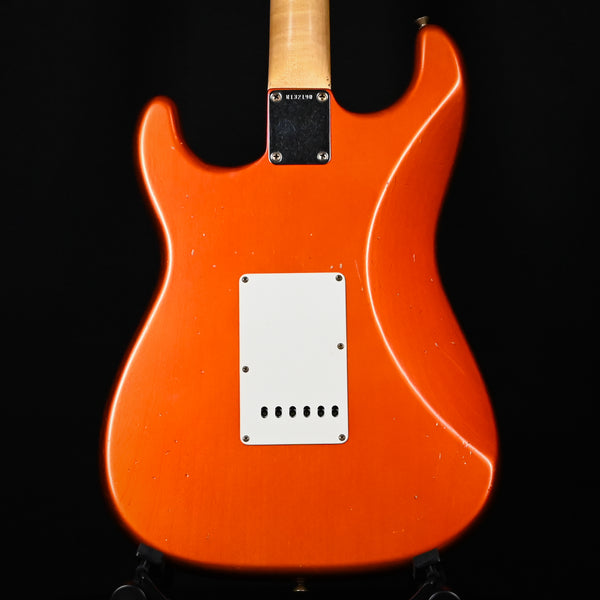 Fender Custom Shop Masterbuilt Dennis Galuszka '59 Stratocaster w/ Brazilian Rosewood Fingerboard, Journeyman- Aged Candy Tangerine 2025 (R132190)
