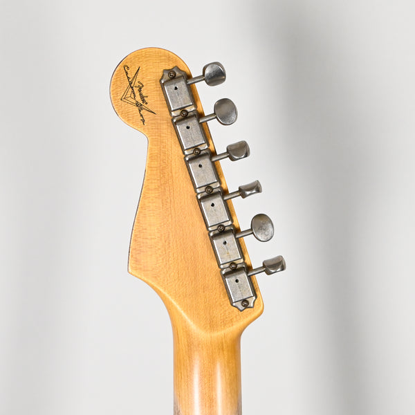 Fender Custom Shop '62 Stratocaster Heavy Relic- Aged Black 2025 (CZ584348)