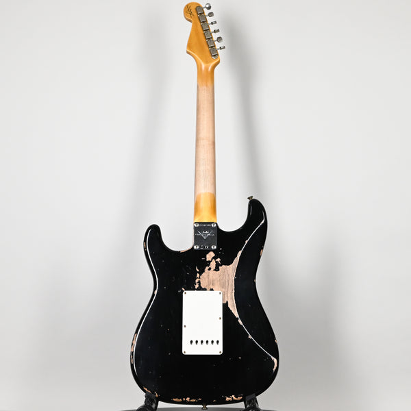 Fender Custom Shop '62 Stratocaster Heavy Relic- Aged Black 2025 (CZ584348)