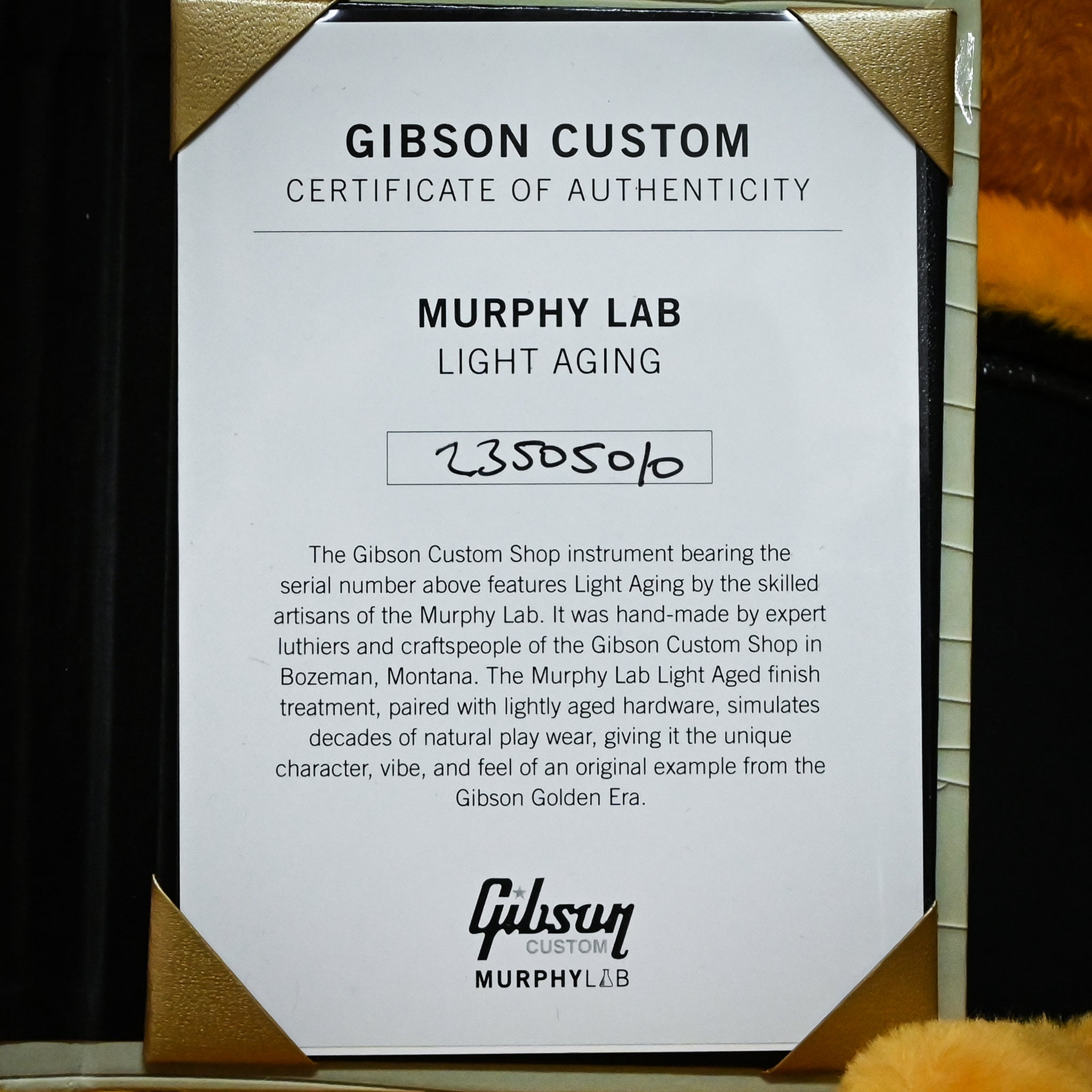 Gibson Custom 1960 Hummingbird Reissue Murphy Lab Light Aged- Heritage Cherry Sunburst 2026 (23505010)