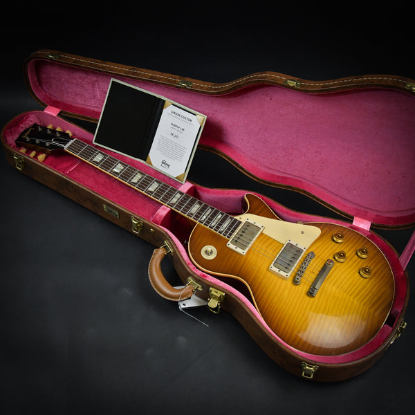 Gibson Custom 1959 Les Paul Standard Reissue Murphy Lab Heavy Aged Golden Poppy Burst 2024 (941001)