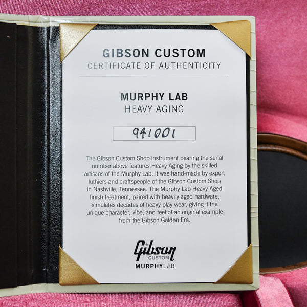 Gibson Custom 1959 Les Paul Standard Reissue Murphy Lab Heavy Aged Golden Poppy Burst 2024 (941001)