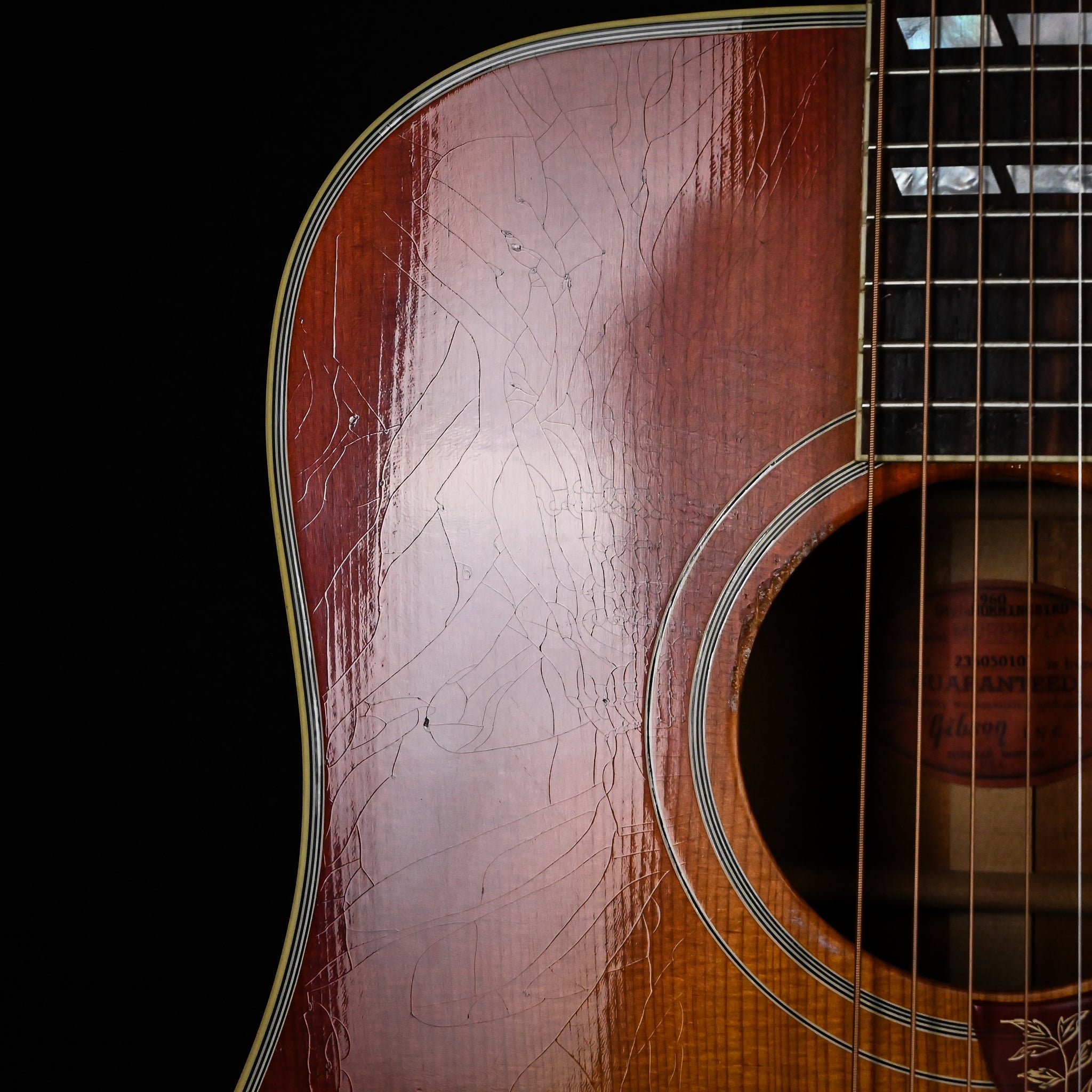 Gibson Custom 1960 Hummingbird Reissue Murphy Lab Light Aged- Heritage Cherry Sunburst 2026 (23505010)