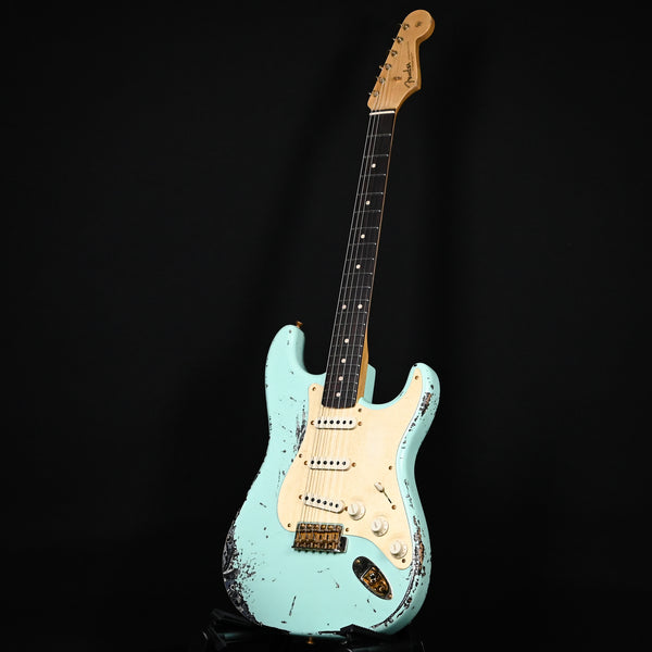 Fender Custom Shop 1962 Stratocaster Heavy Relic w/ Josefina Handwound Pickups- Surf Green/ Black Paisley 2024 (R139342)