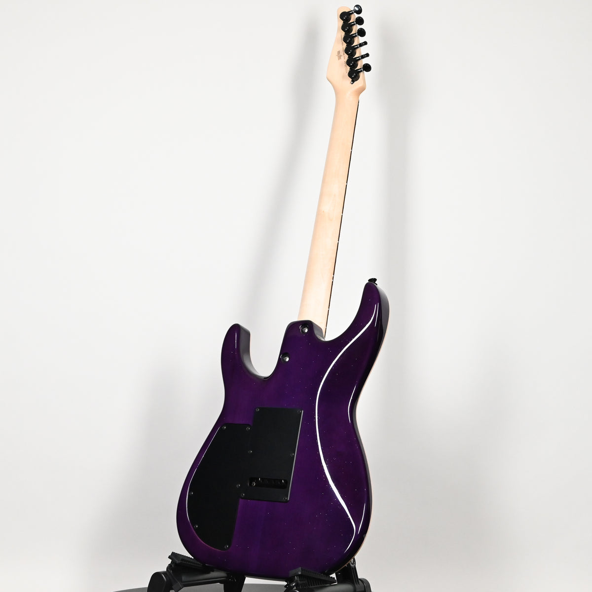 Tom Anderson Custom Angel Electric Guitar- Sheer Purple Wipeout w/ Binding 2026 (06-07-26A)