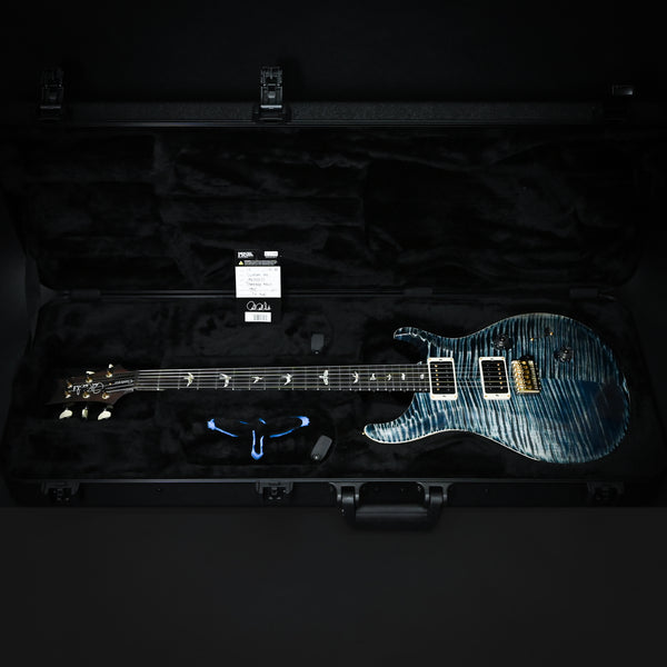 PRS Custom 24 w/ 10-Top & DMO Pickups- Faded Whale Blue 2025 (0400011)
